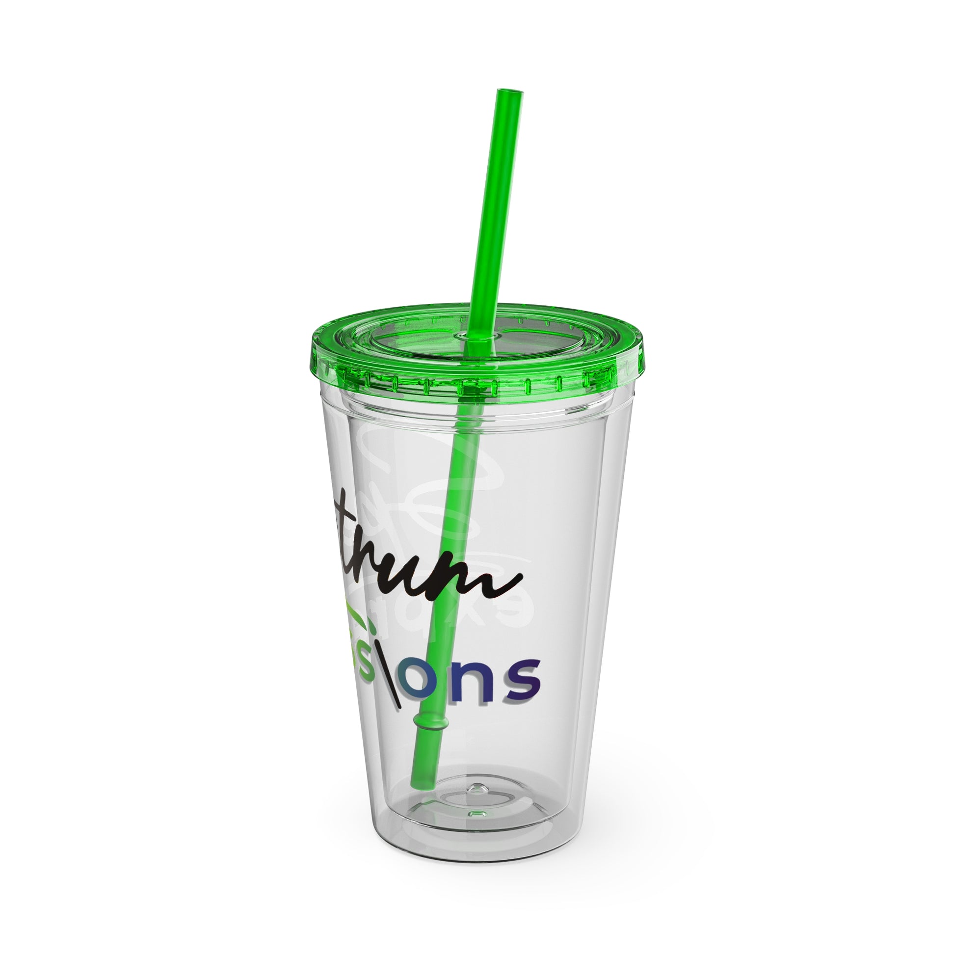 Spectrum Expressions 16 oz Clear Acrylic Tumbler