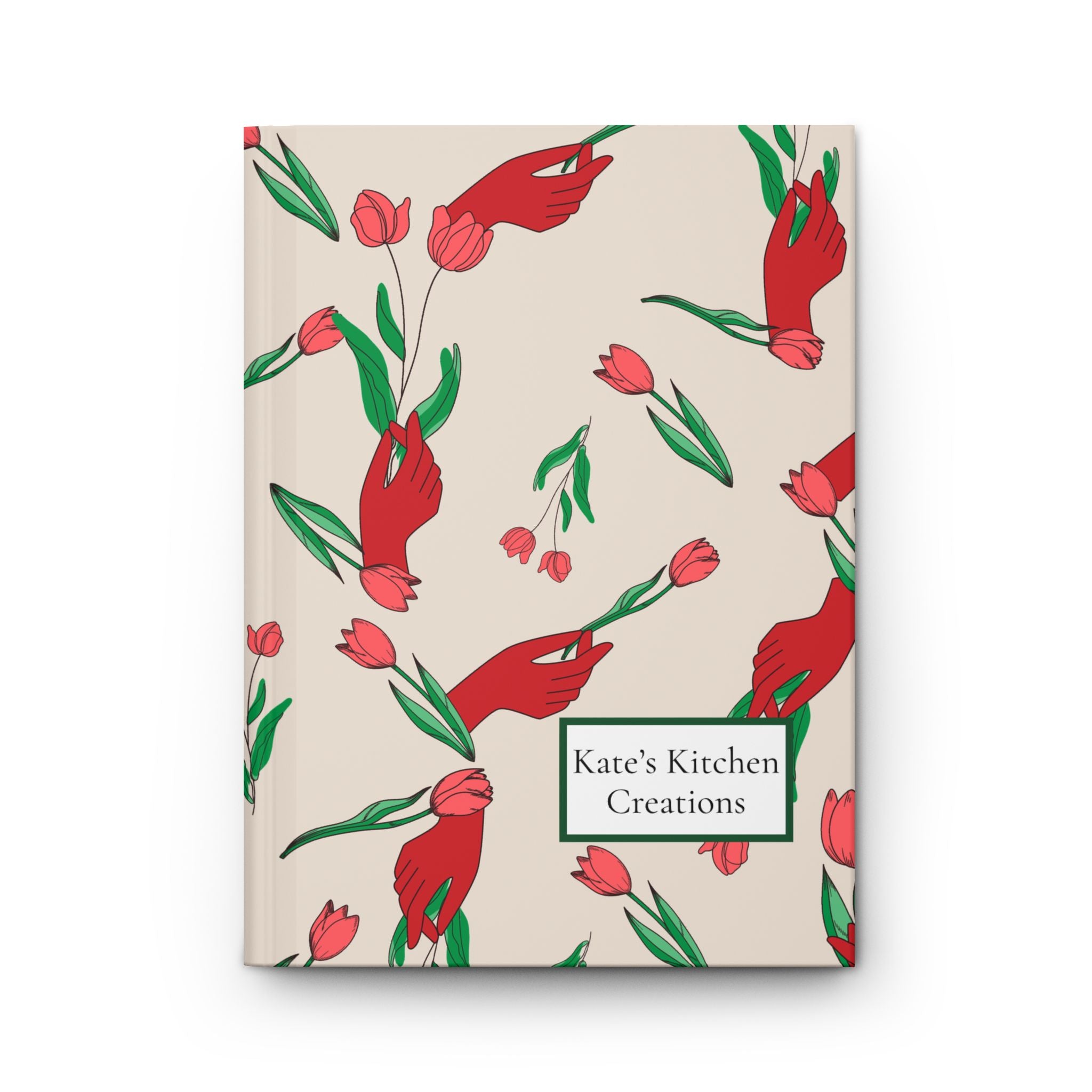 Image of First Bloom Hardcover Journal | Personalized Notebook