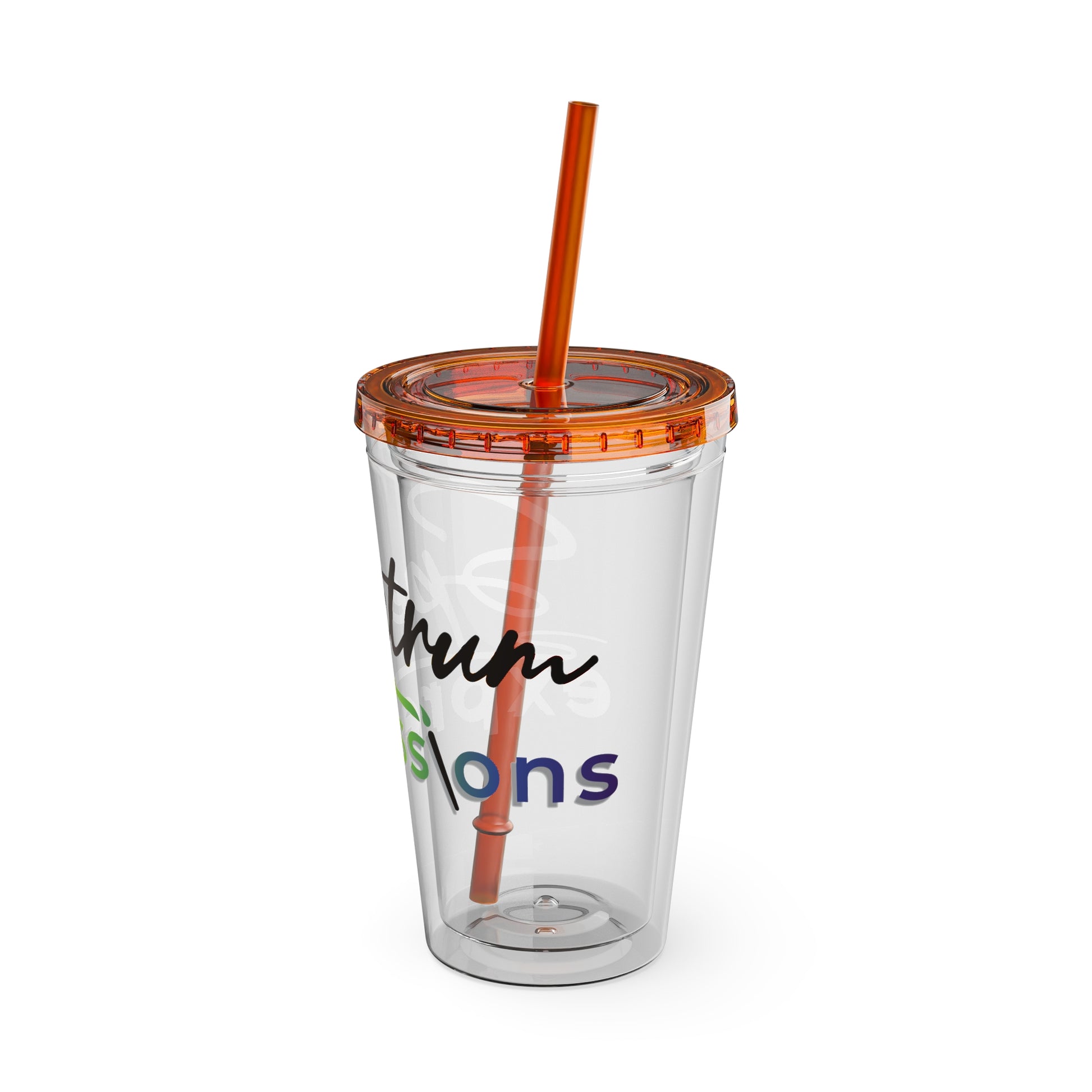 Spectrum Expressions 16 oz Clear Acrylic Tumbler