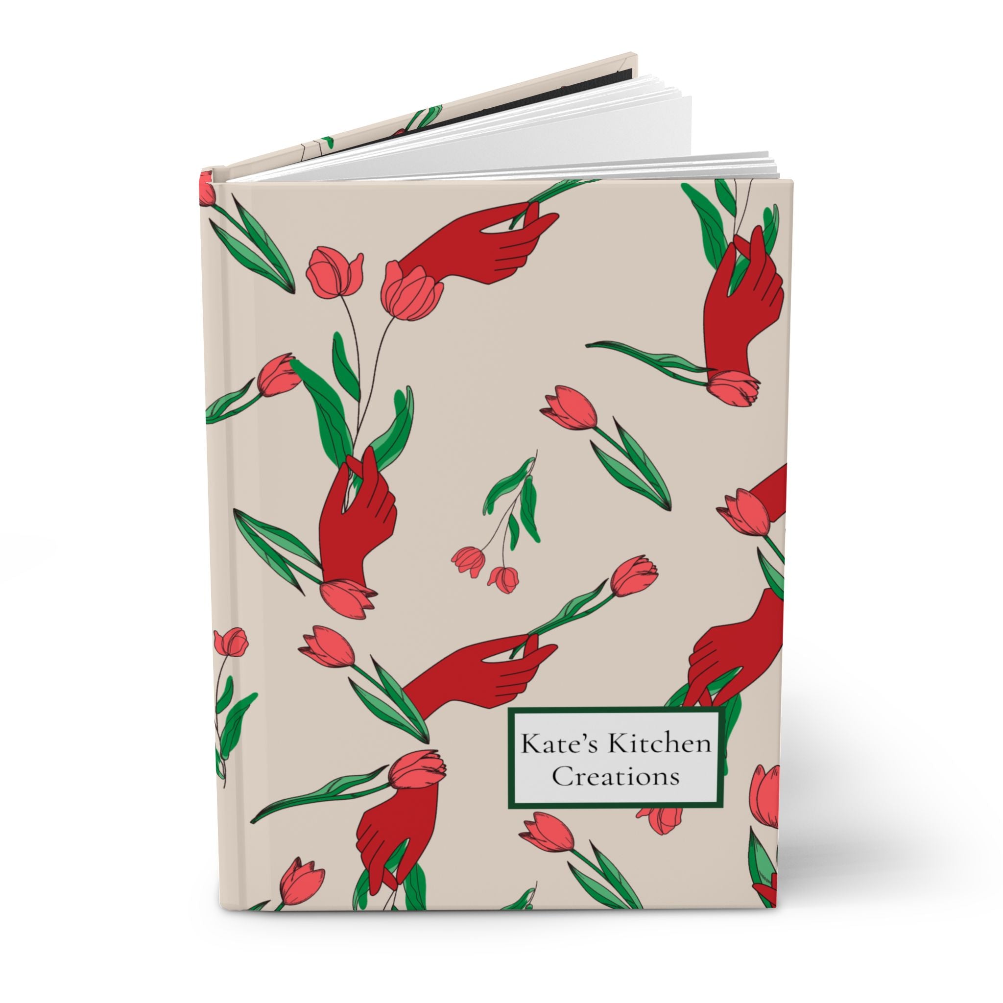 Image of First Bloom Hardcover Journal | Personalized Notebook