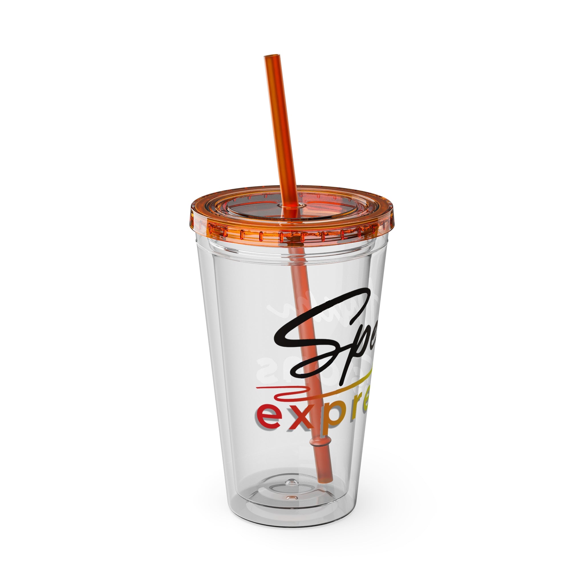 Image of Spectrum Expressions 16 oz Clear Acrylic Tumbler
