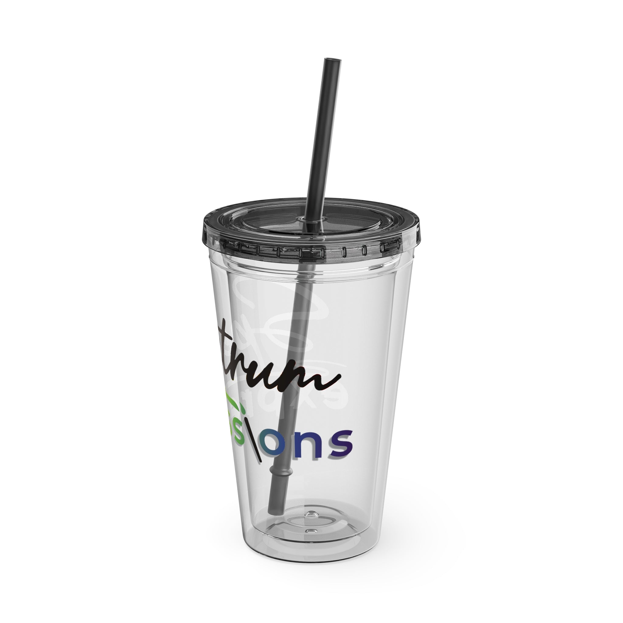 Image of Spectrum Expressions 16 oz Clear Acrylic Tumbler