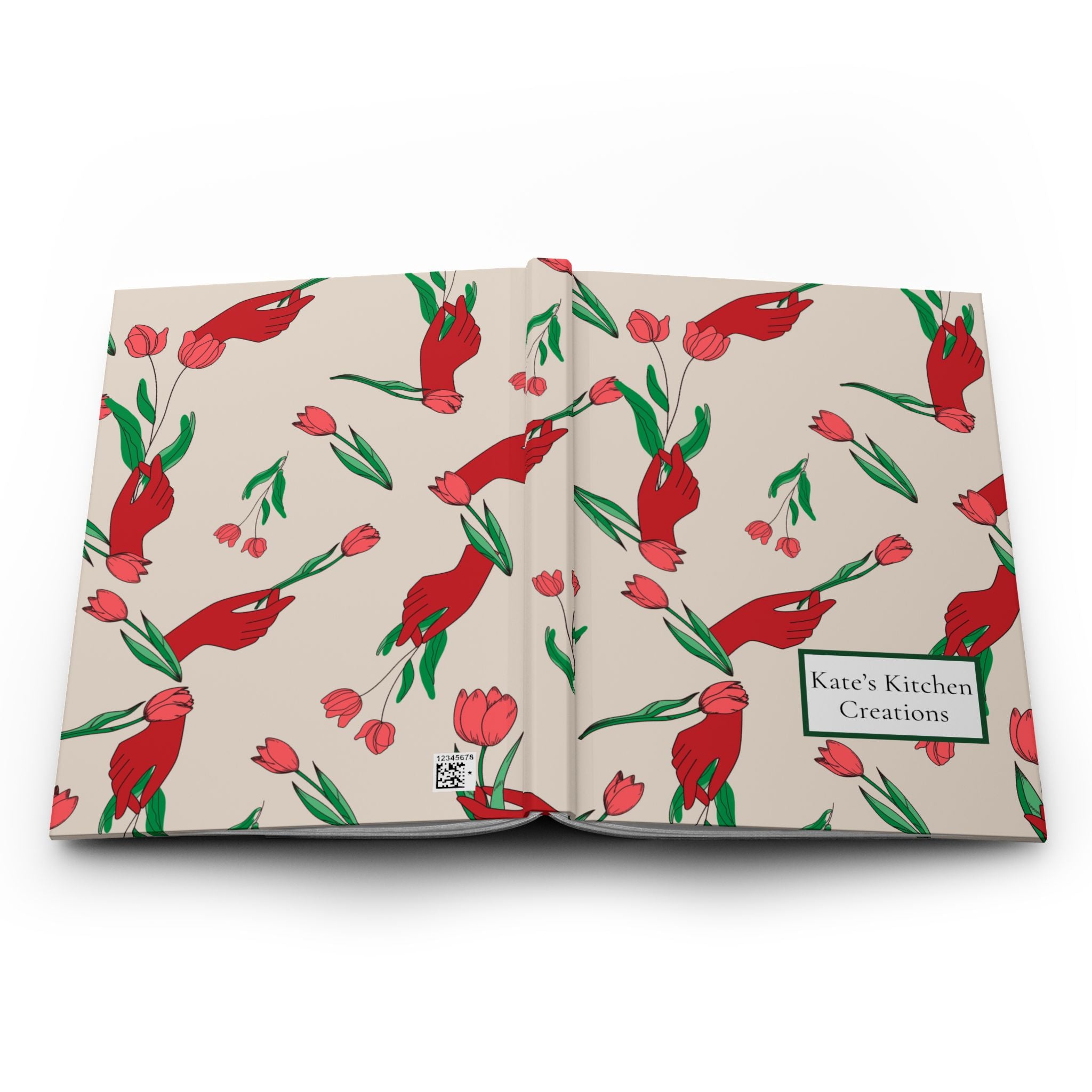 Image of First Bloom Hardcover Journal | Personalized Notebook