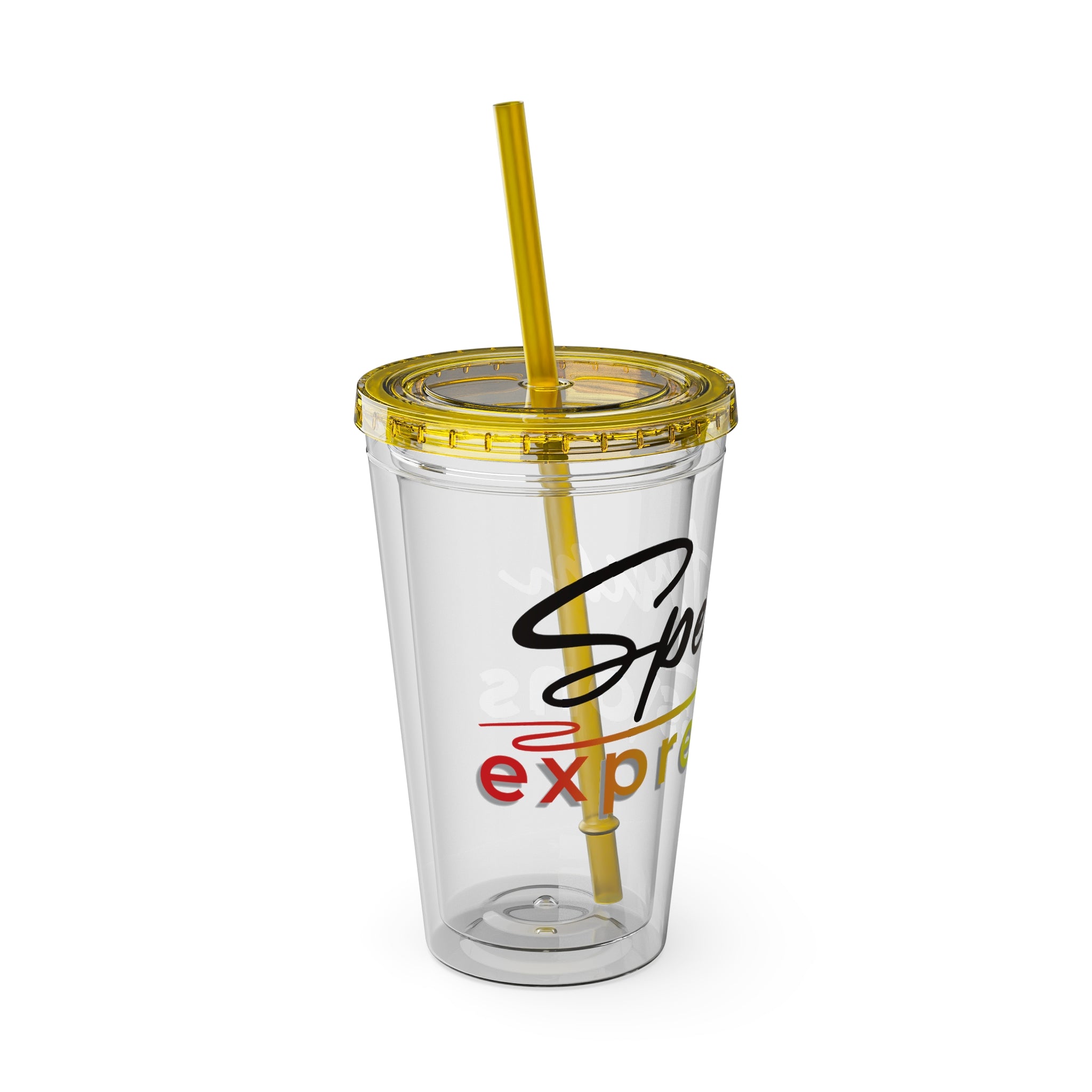 Image of Spectrum Expressions 16 oz Clear Acrylic Tumbler