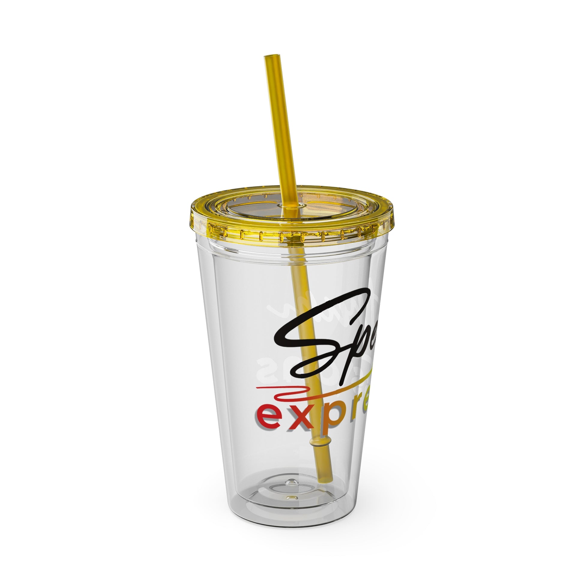 Spectrum Expressions 16 oz Clear Acrylic Tumbler