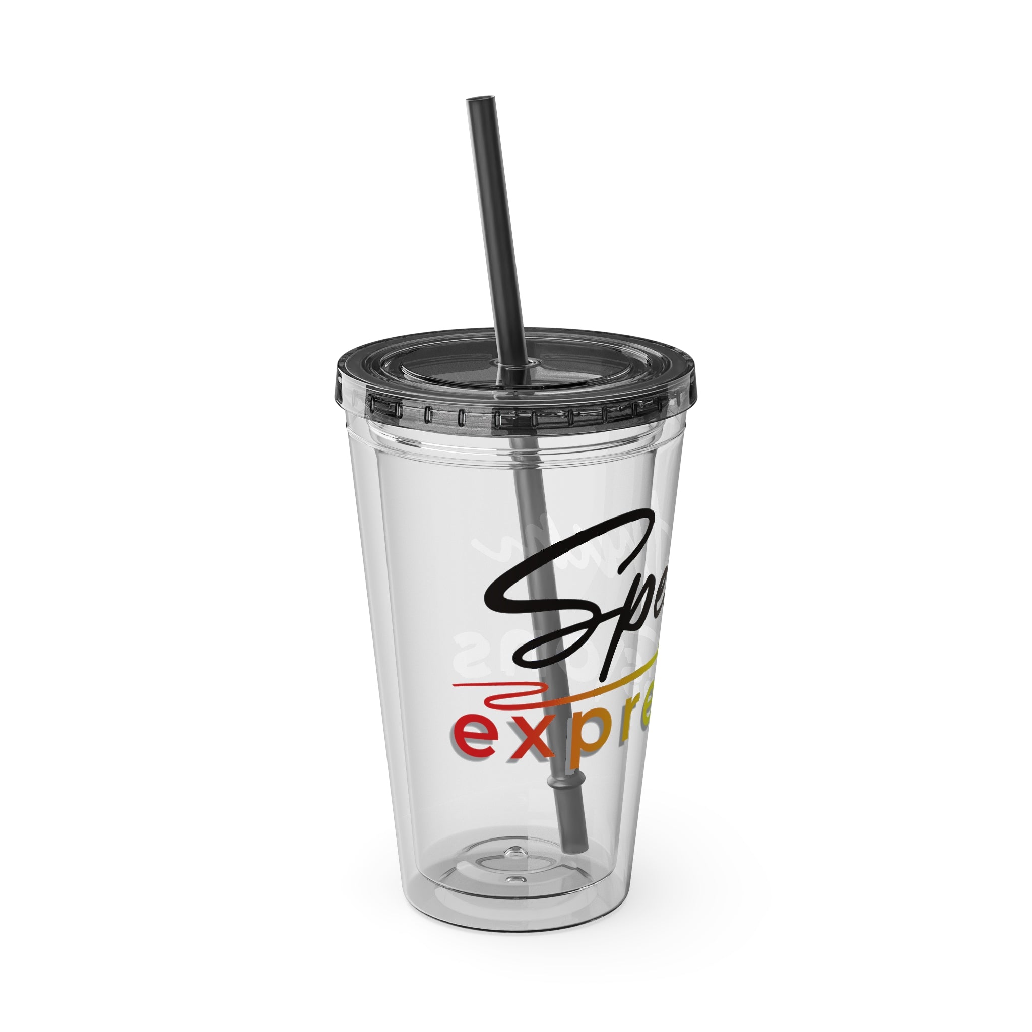 Image of Spectrum Expressions 16 oz Clear Acrylic Tumbler